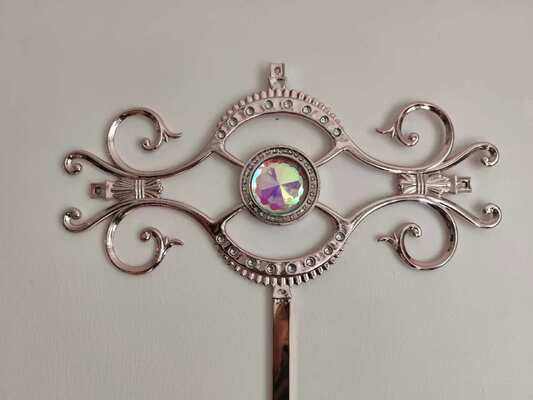 شبكات قضبان جورجية مقاومة للأشعة فوق البنفسجية 7*15 ملم نمط بلاستيكي زخرفي لوحدات الزجاج العازل (IGU)