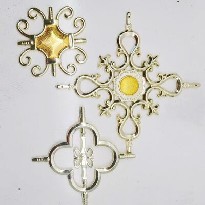 فخامة 707 الذهبية جولة الألومنيوم طلاء للفرنسية الباب والنوافذ